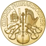 Złota moneta "Wiedeński Filharmonik"